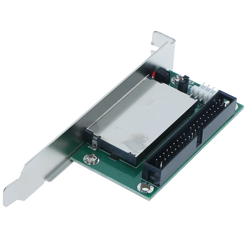 40 контактный CF Compact Flash Card to 3 5 IDE конвертер кронштейн pci задняя панель|Компьютерные