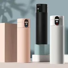 Умная бутылка для воды с дисплеем температуры Вакуумная USB