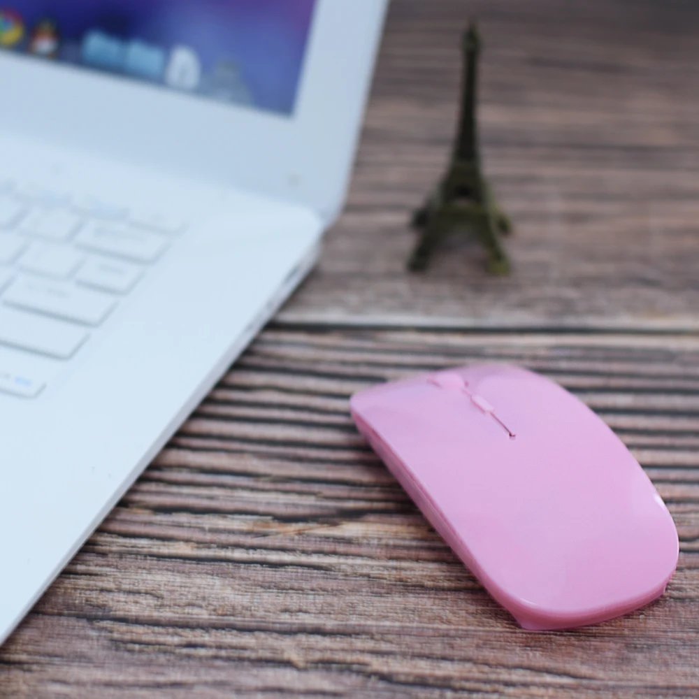 

Wireless Computer Mouse 1600 DPI USB Optical 2.4G Receiver Super Slim Mouse For PC Laptop