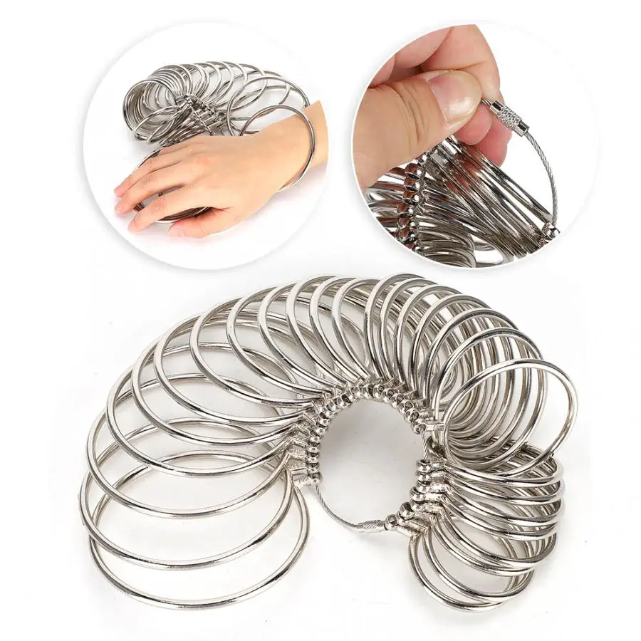 Стандартный браслет измерительный круг металлический размер запястья