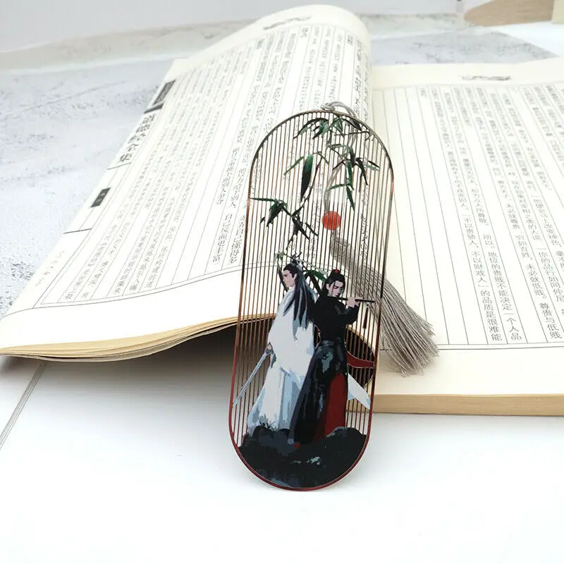 Grandmaster of Demonic Culture Wei Wuxian Prop Untamed бамбуковая Закладка|Реквизит для костюмов| |