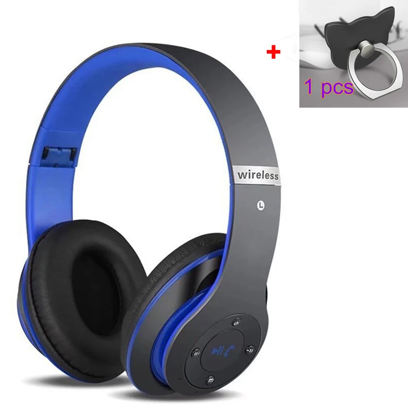 Style 4 6S Беспроводные Bluetooth 4,2 наушники складные шлем аудио Hifi стерео бас гарнитура с микрофоном Поддержка TF карты FM радио - Цвет: Style 4