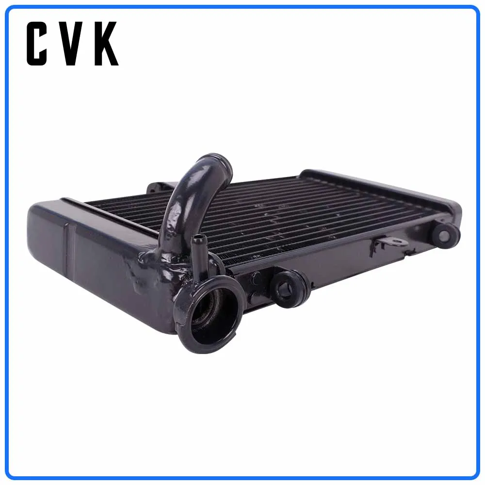 CVK Motorcycle Aluminium Black Radiator Cooler Cooling Water Tank For HONDA CBR250 MC22 CBR250RR NC22 CBR 250 RR MC19 MC 19 22 images - 6