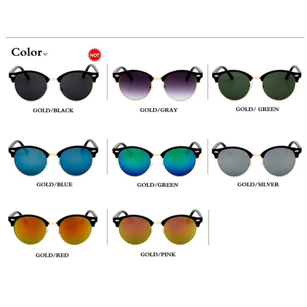 Звездные стильные солнцезащитные очки для мужчин и женщин фирменный дизайн