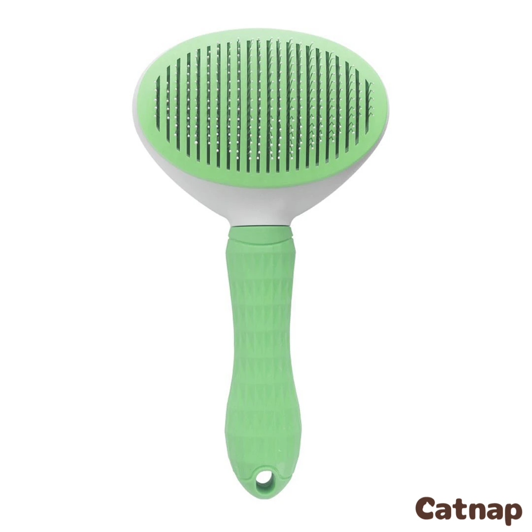 

Efficient Self Pet Comb for Dogs Cleaning Tool Stainless Steel Cat Dog Grooming Hair Brush Hair Removal Pets Anti-slip Comb