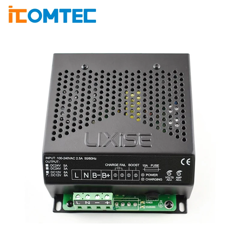 LBC1208 LIXiSE 12V 8A генератор с 3 я ступенями Батарея Зарядное устройство|Детали