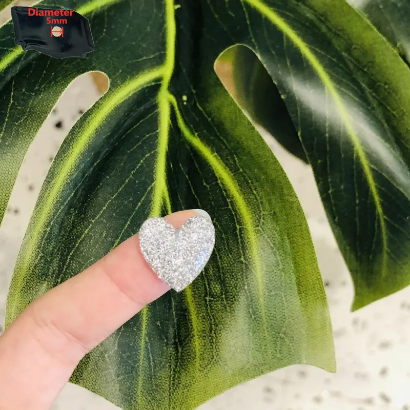 5PCS Resin Creative Cartoon Love Fridge Magnetic Sticker Various Colorful Heart Refrigerator Magnets Home Decoration Paste Toy | Дом и сад