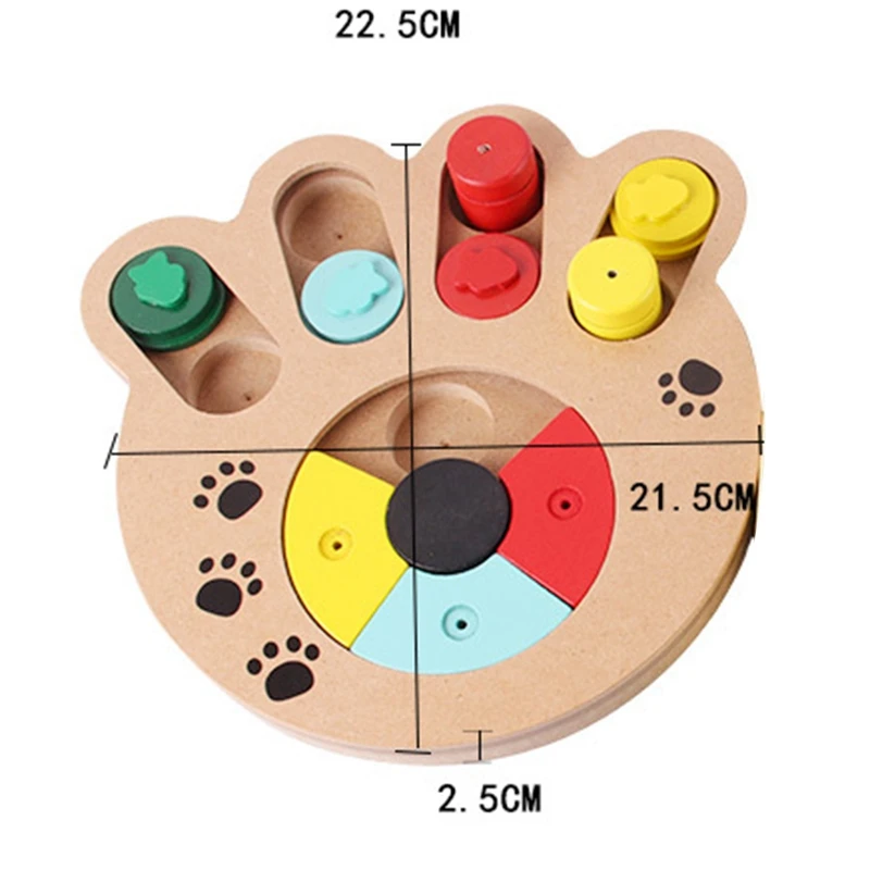 Interactive Toys for Dogs Foraging Food Treated Dog Toy Eco-Friendly Pet Educational Puzzle Training Feeding Game | Дом и сад