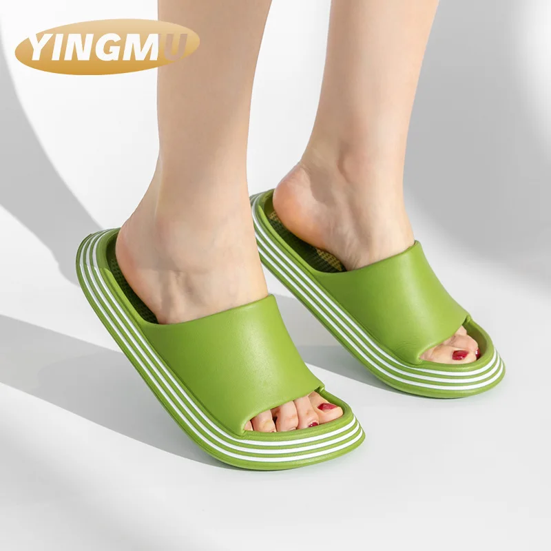 

New EVA slippers for men's summer wear thick soles for household use