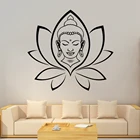 Святой Будда, наклейка s, религия, Виниловая наклейка на стену для гостиной, наклейка, Декор, роспись, спальня, настенные картинки, настенные наклейки, настенные Стикеры