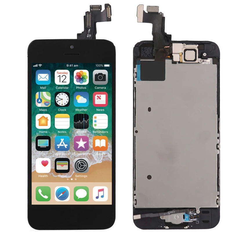 100% Протестировано Высокое качество для iPhone 5S экран полная сборка Дисплей 5s