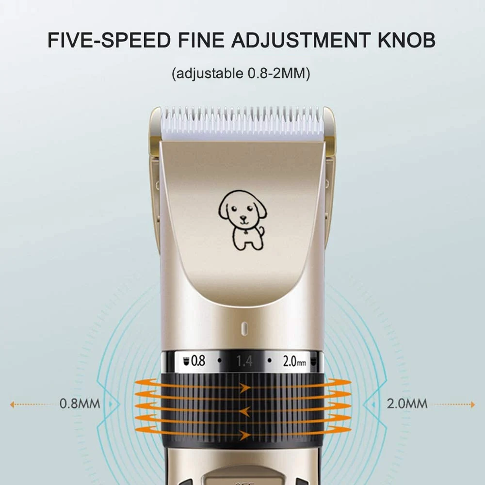 Профессиональный набор для ухода за шерстью перезаряжаемый триммер кошек и