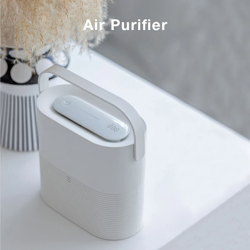 

Portable Air Humidifier 8000mAh Battery 3 Gears Ultrasonic Cool Humidificador Aroma Diffuser White for Home Mist Maker Fogger