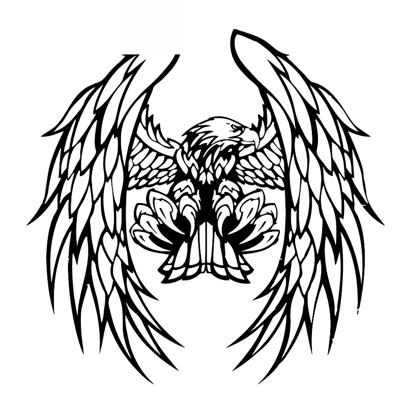 Орел декорированной крыльями из перьев высокое качество креативные