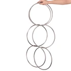 Китайские связующие кольца, 6 комплектов (магнитный замок, диаметр 30 см), волшебные трюки, сценические искусственные кольца, аксессуары