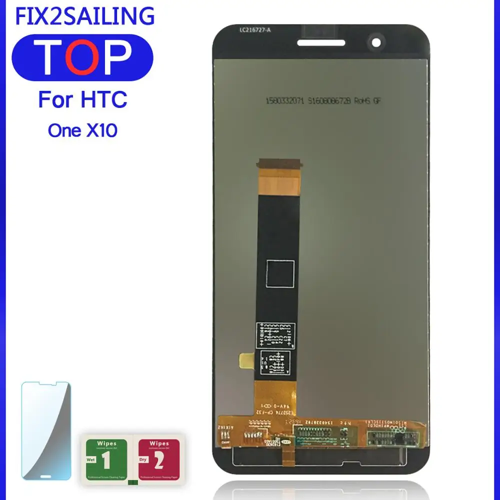 Без битых пикселей 5 дюйма IPS дисплей для HTC One X10 LCD кодирующий преобразователь