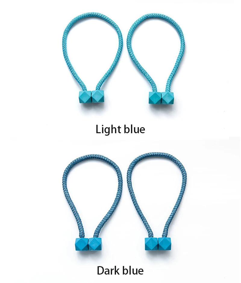 Магнитные занавес галстук веревка спинки Holdbacks пряжки зажимы аксессуары стержни