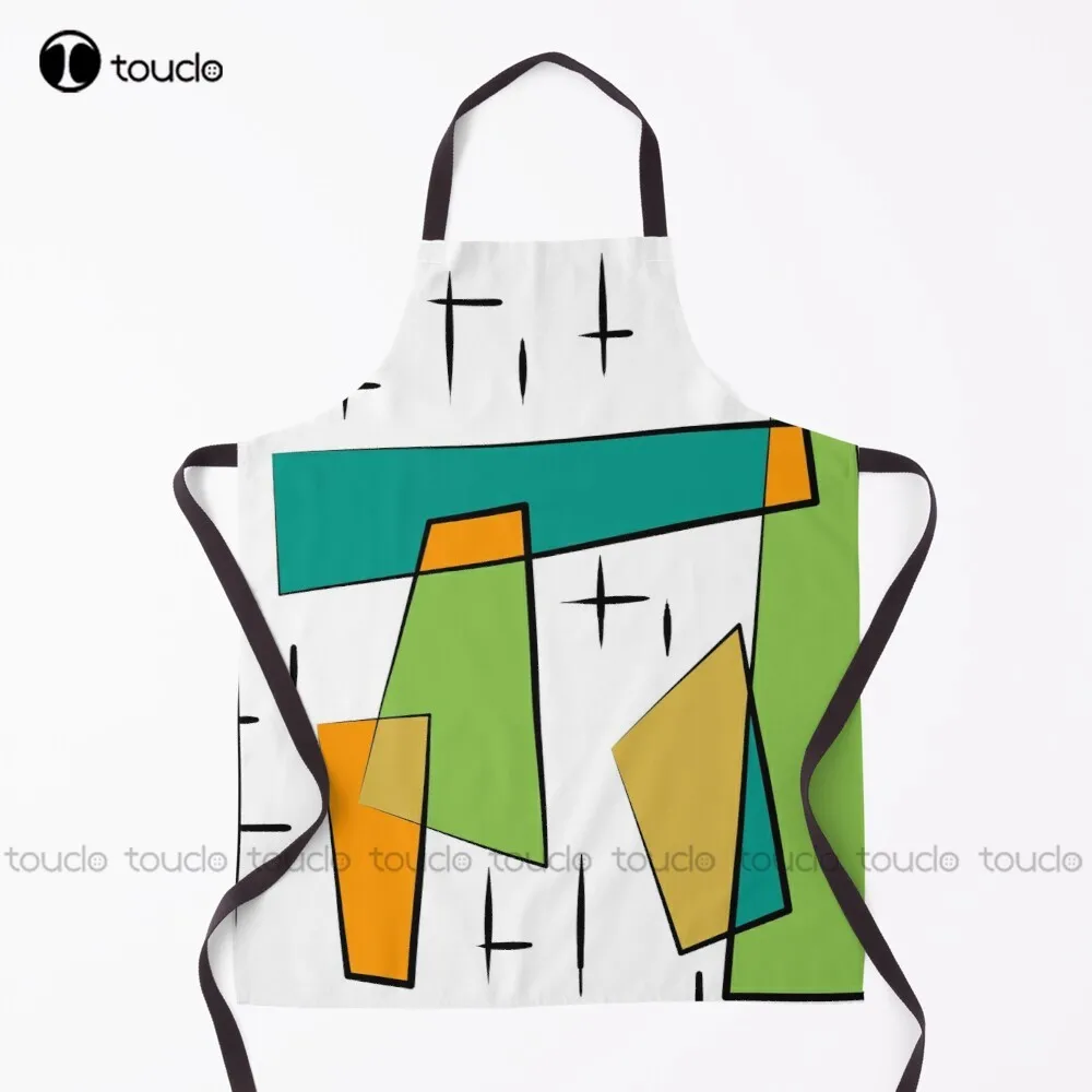 

Midcentury Modern #3 Apron Cute Apron Personalized Custom Cooking Aprons Garden Kitchen Household Cleaning Unisex Adult Apron