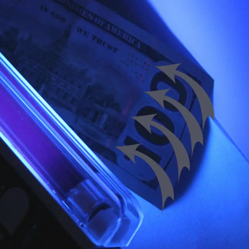 

New 4w Mini Portable UV ultra violet black light lamp torch BANK NOTES Check