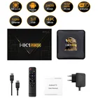 HK1 R1 Мини Смарт ТВ приставка Android 10 Rockchip RK3318 2,4G 5,8G BT4.0 802.11bGN 100M LAN 4k опционально Голосовая воздушная мышь