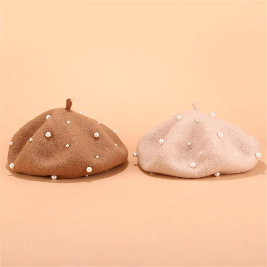 Модная женская зимняя шапка берет корейского художника продавца газет прямая