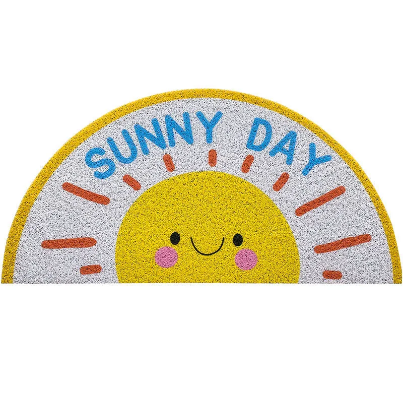 

Водонепроницаемый ПВХ коврик с принтом радужного сердца