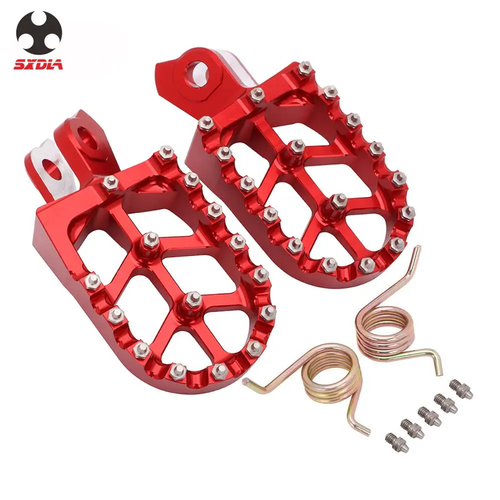 Footpeg Footrests подножки для Suzuki RMZ250 10-18 RMZ450 08-18 RMX450Z 10-17 RMZ 250 450 RMX 450Z велосипед грязи |