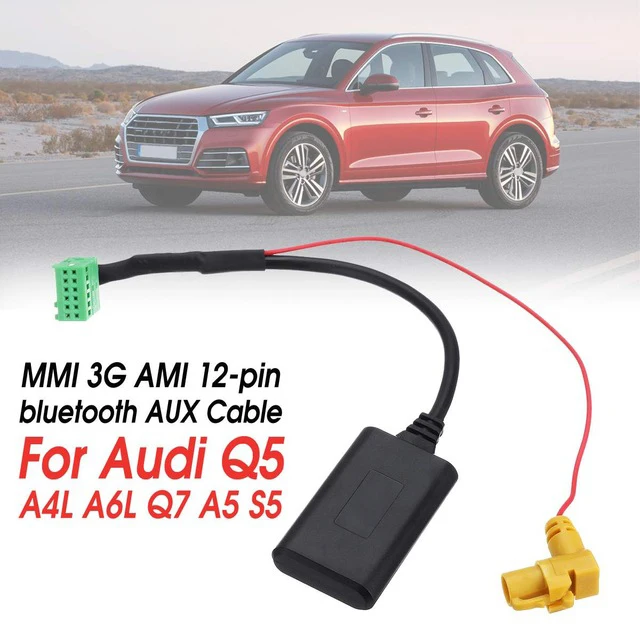 Новинка беспроводной m3g Mi Ami 12 контактный Bluetooth Aux кабель адаптер аудиовход для Audi