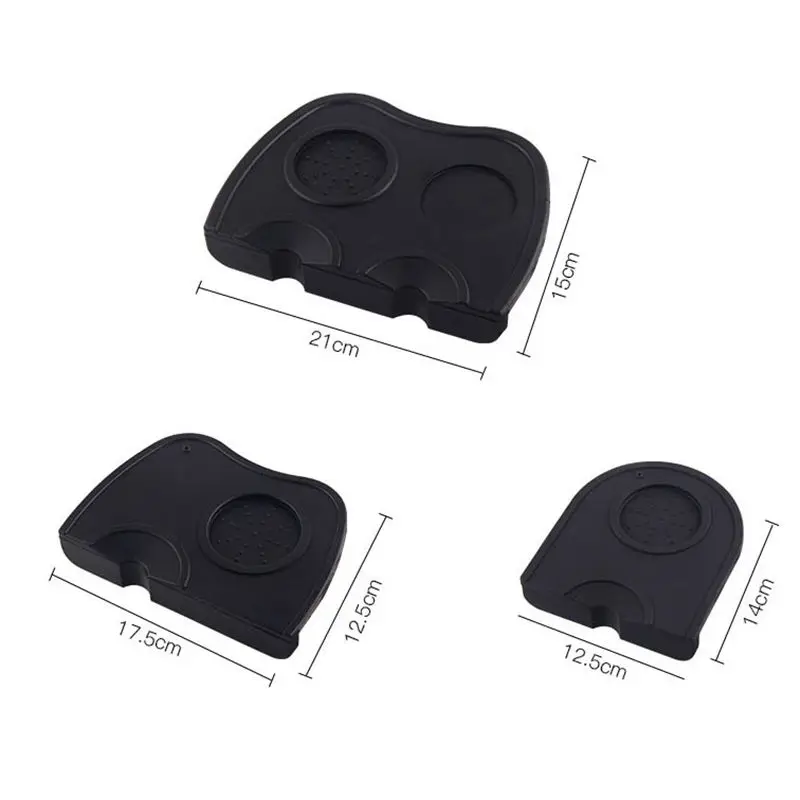 

Coffee Tampers Mat 58mm Fluted Coffee Tampering Corner Mat Pad Tool Made For Baristas With Non-Slippery Food Safe Silicone