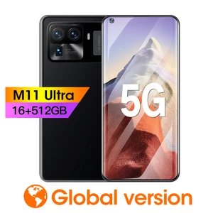 Mi 11 Ultra Smartphones 16GB+512GB Global Version Mobile Phones 7.3
inch Unlock Android Smart Phone Celulares 4G 5G Cell Phone