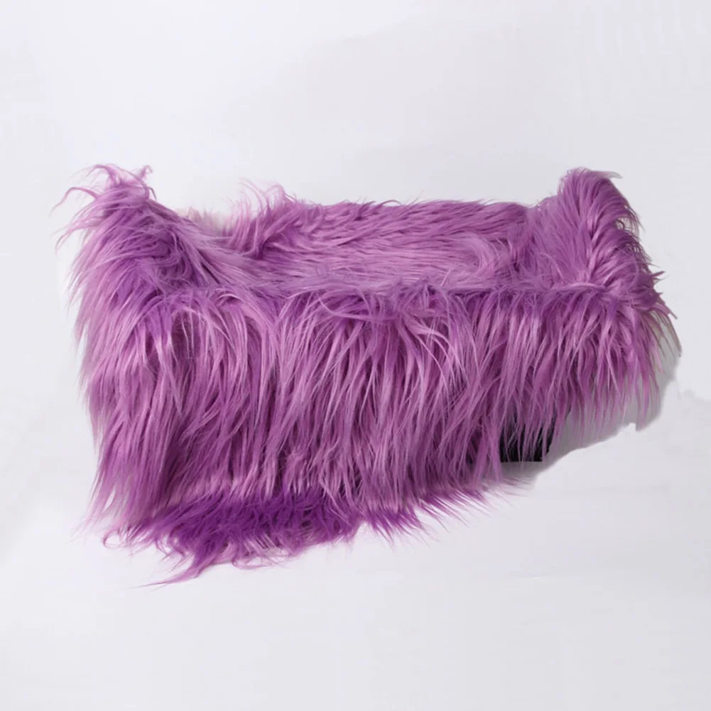 60x50 см модная одежда для новорожденного ребенка покрывало фото Искусственный мех