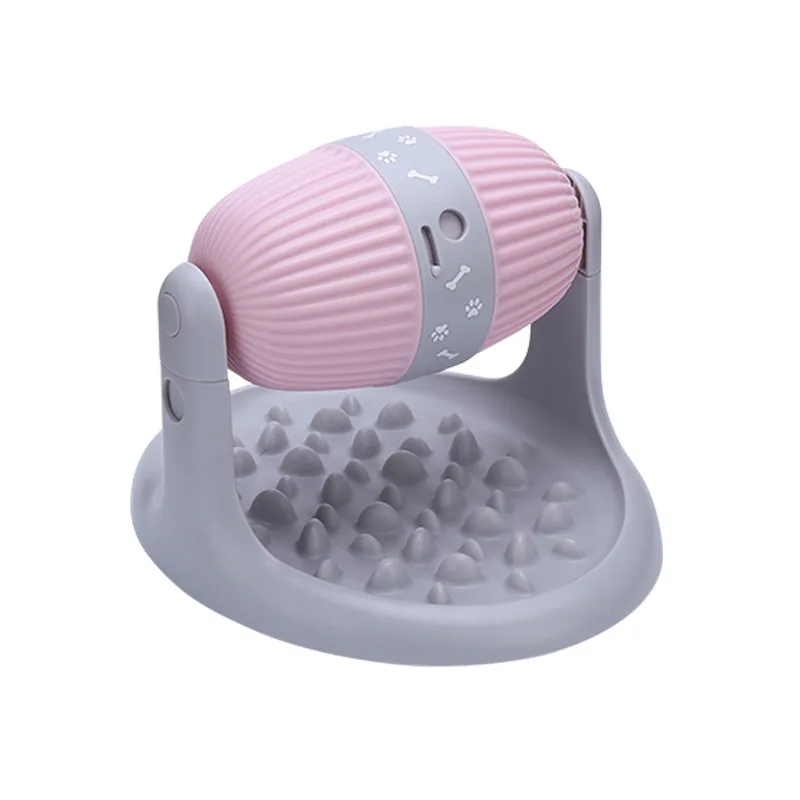 

Pet Dog Food Toy Adjustable Food Size Adjustable Pillar Pets To Improve Intelligence Interactive Products Animal Supplies Puppy