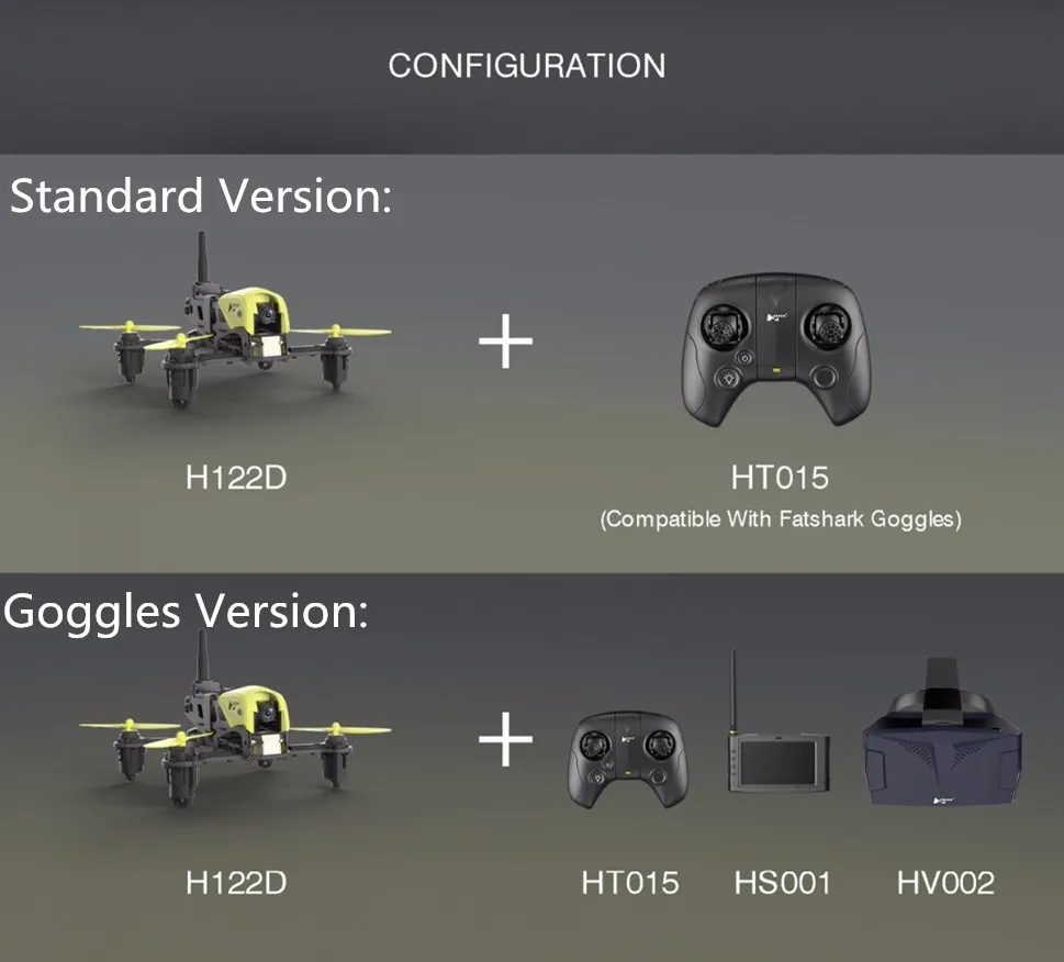 (Стандартная версия) Hubsan H122D X4 дополнительный Радиоуправляемый квадрокоптер с