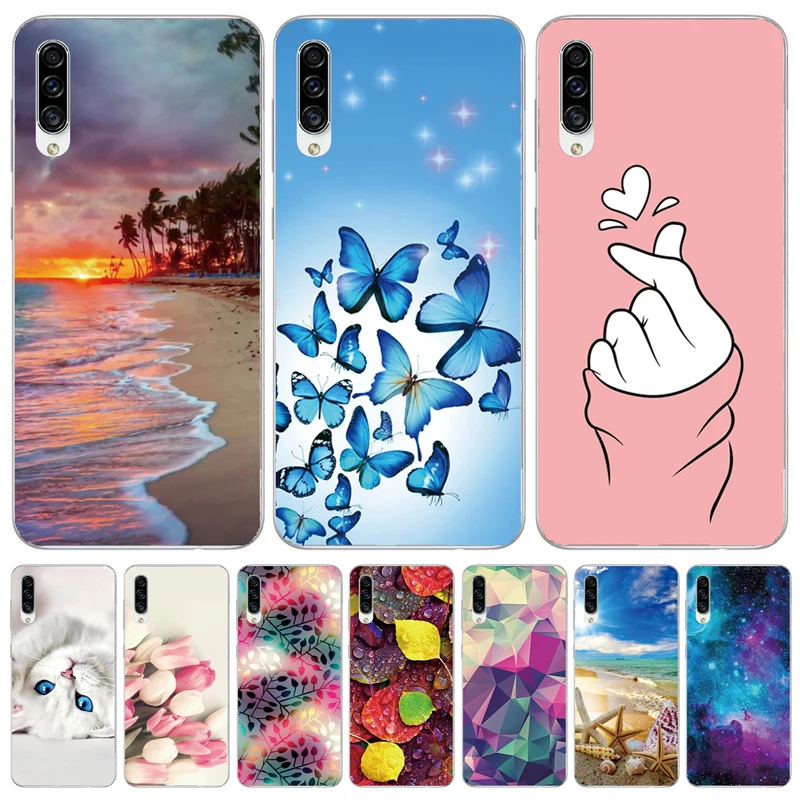 Чехол для телефона samsung Galaxy A30s силиконовый чехол милый A 30s A307F A307 SM мобильного