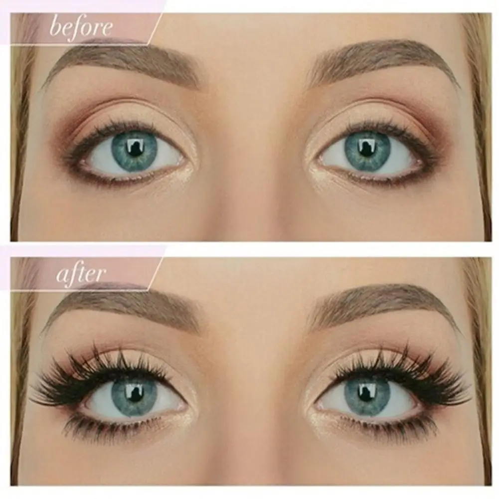 

7 Pair 3D Mink Hair False Eyelashes 20-25mm Lashes Makeup Mink Faux Fluffy Thick Tools Long Wispy Extension Lashes Fake Las I9W2