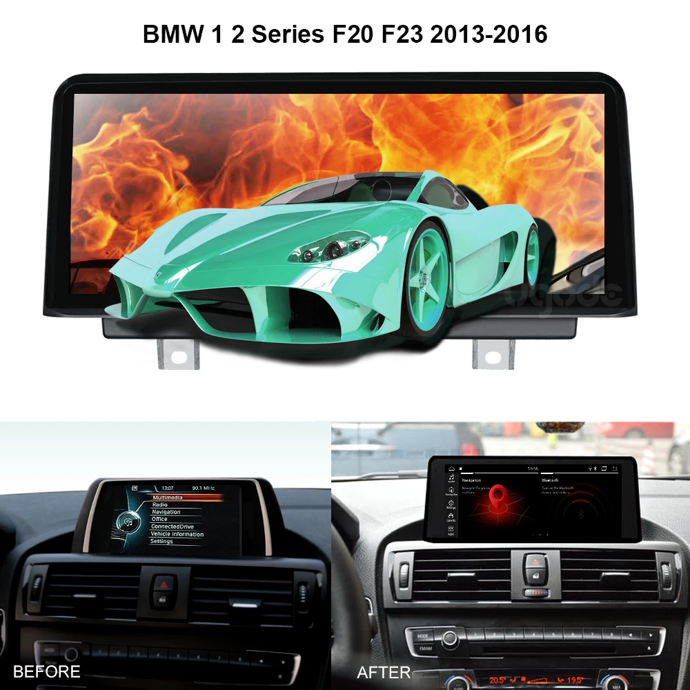 Мультимедийный экран на Android с GPS Навигатором Qualcomm для BMW X1 X3 X5 E60 E70 E71 E82 E84 E90 F10 F15 F20