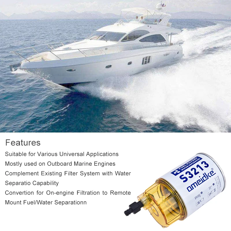 Топливный фильтр SPEEDWOW сепаратор воды в сборе автозапчасти дизельный двигатель