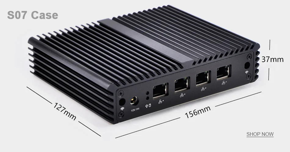KANSUNG Intel Celeron J1900 четырехъядерный x86 мини ПК 4 гигабитный маршрутизатор брандмауэр микро компьютер Linux Windows мини настольный ПК