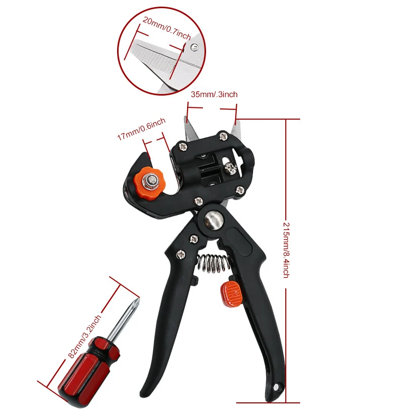 

9pcs/set Garden Professional Grafting Cutting Tool Pruning Shears Scissor Fruit Tree Grafting Pruning Garden Tool Jardin