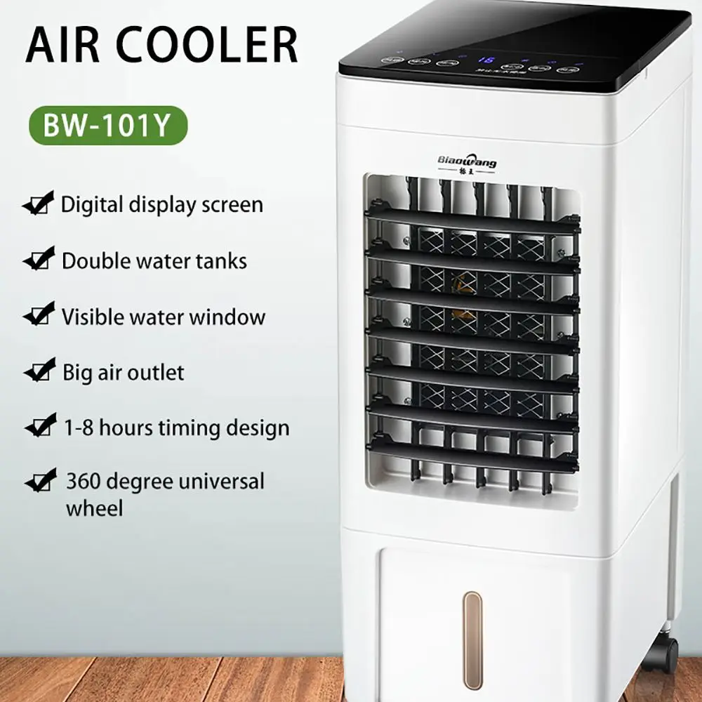 Superior Quality 4l Large Capacity  Cooling Air Stand Room Water Air Cooler  Fan For Home Refrigeration Humidification