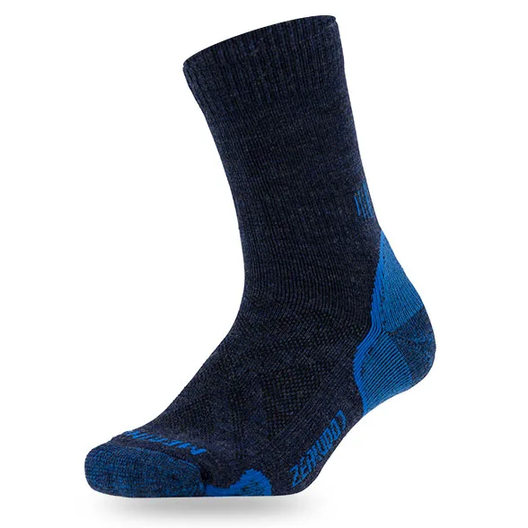 1 pair dark blue ZEALWOOD походные носки из мериносовой шерсти теплые зимние уличные спортивные носки экстремальные холодные носки "Погода", 1/3 пар - Цвет: 1 pair dark blue