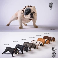 in stock jxk jxk034 16 scale bully pitbull dog animal statue model for 12 inches action figure scene accessories