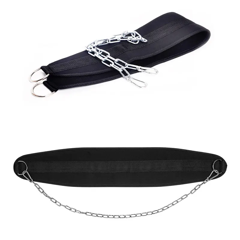 Пояс для тяжелой атлетики с цепочкой неопреновый пояс погружения в тренажерный
