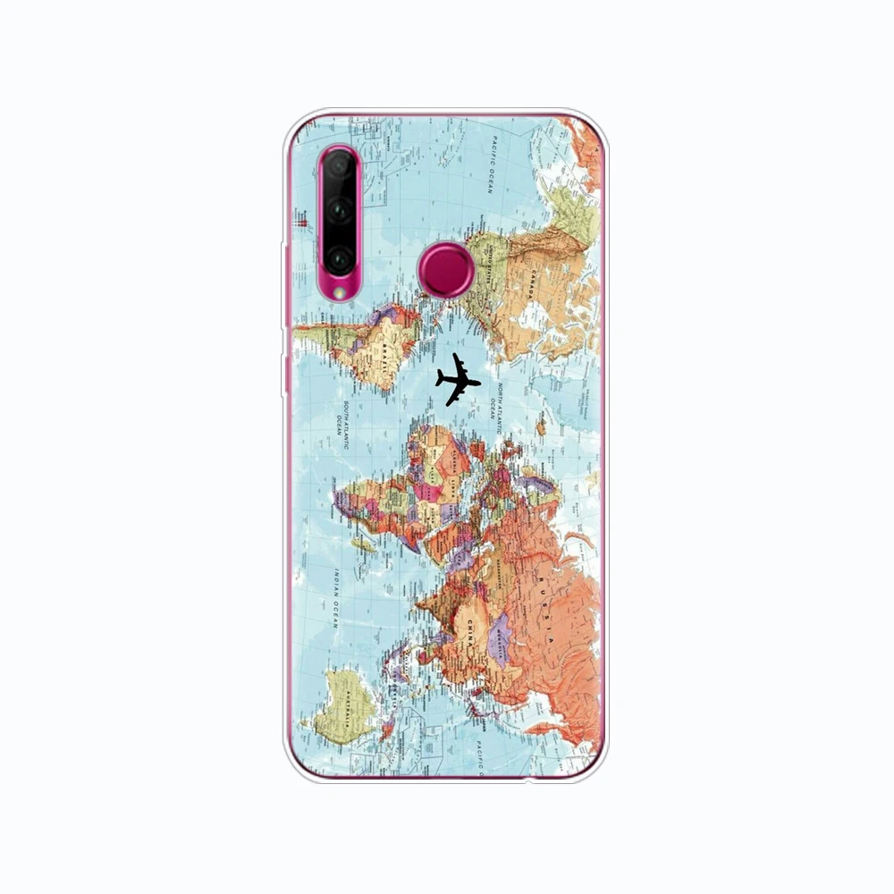 Для Honor 10i бампер HRY-LX1T силиконовый чехол ТПУ чехол для телефона чехол для huawei Honor 10i 10 i copa 6,21 дюймов противоударный милый - Цвет: 34760