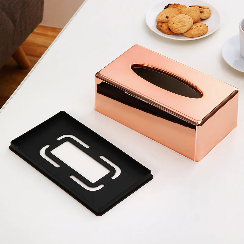 

Coffee Table Napkins Dispenser Box Tissue Paper Boxes Cover Toilet Paper Holder Handkerchief Paper Organizer Accessories