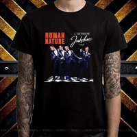 human nature jukebox tour music group mens black tops tee t shirt size s to 3xl t shirt breathable tops