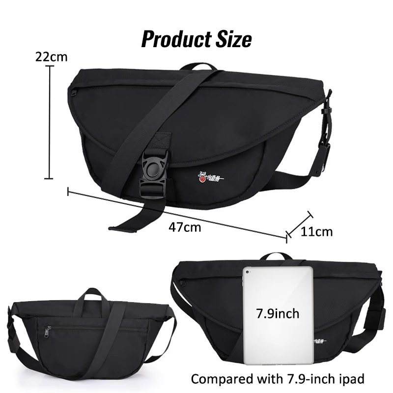 

SENKEY Brand Fashion Messenger bag for Men Oxford Waterproof Shoulder bag male Casual Sport Crossbody Bags men travel bag