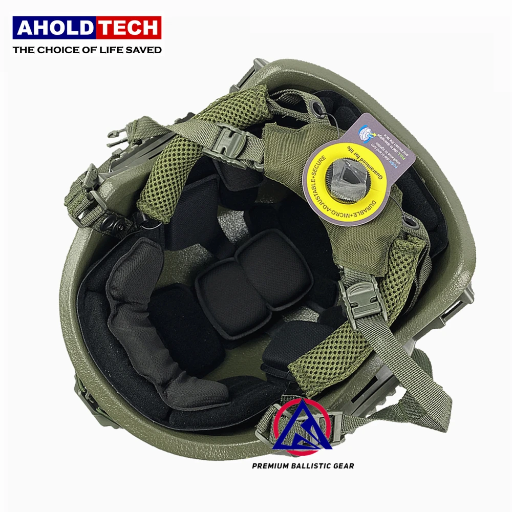 Тактический Пуленепробиваемый Шлем Aholdtech Венди Exfil PE Арамид ISO NIJ IIIA 3A CAM FIT BOA Dial EPIC