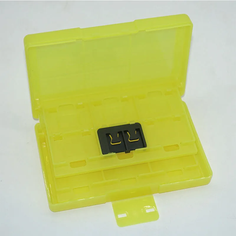 Аксессуары для Nintendo Switch 24 в 1 игровая Карта памяти Micro SD чехол жесткий держатель NS