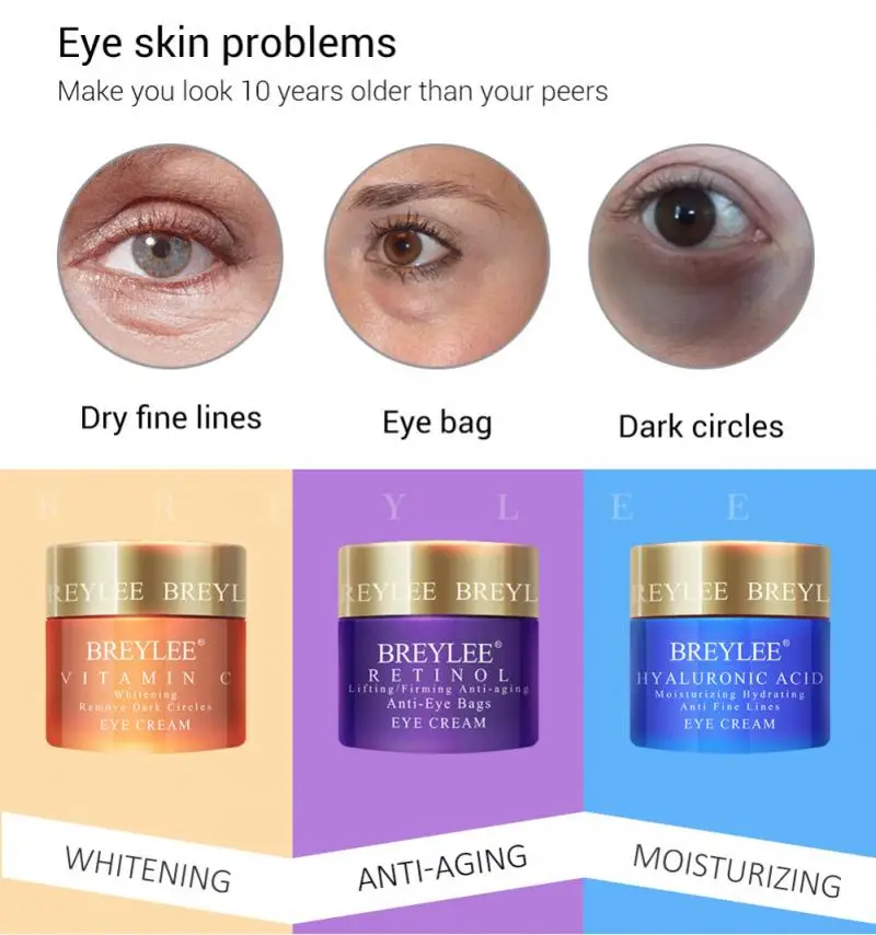 Укрепляющий крем для лица BREYLEE лифтинг шеи антивозрастной удаления морщин ночной